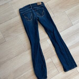 Hollister Dark Blue Boot Cut Jeans 1R